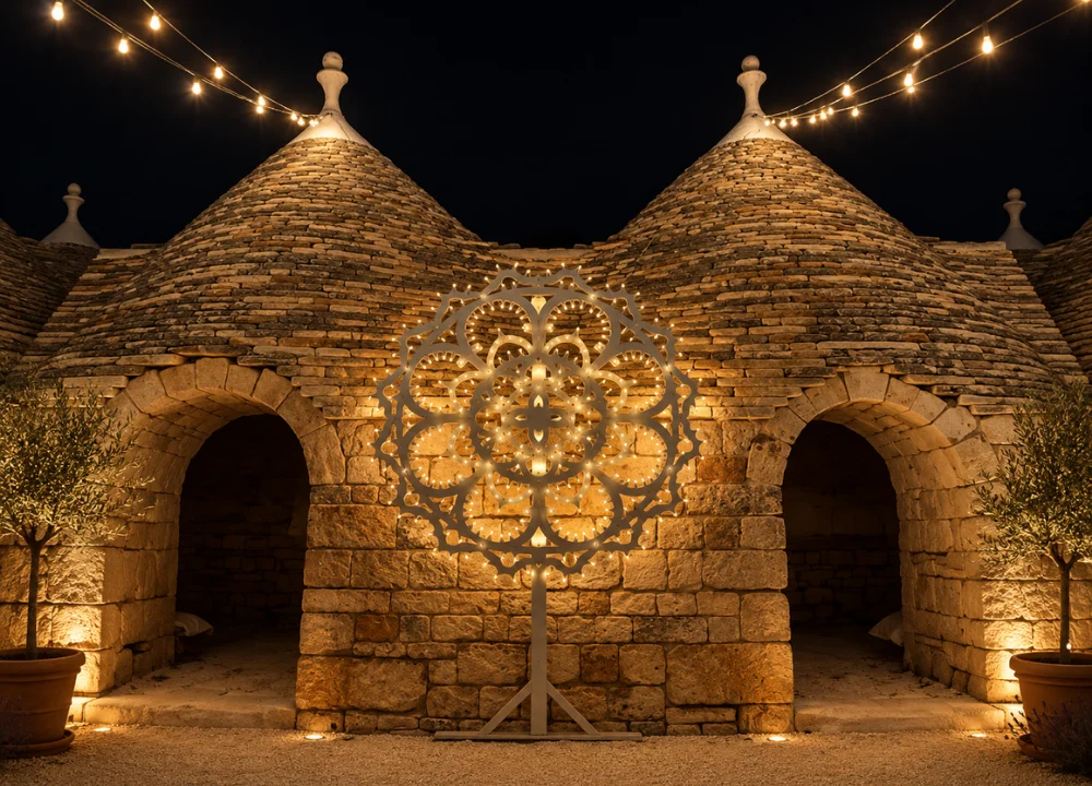 Workshop creazione di luminarie d’arredo su misura.