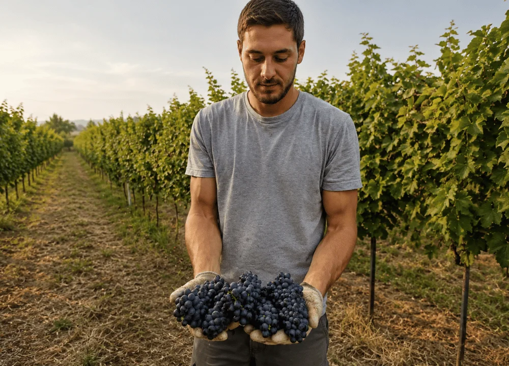 Tra vigne e botti: visita con degustazione di cinque vini biologici