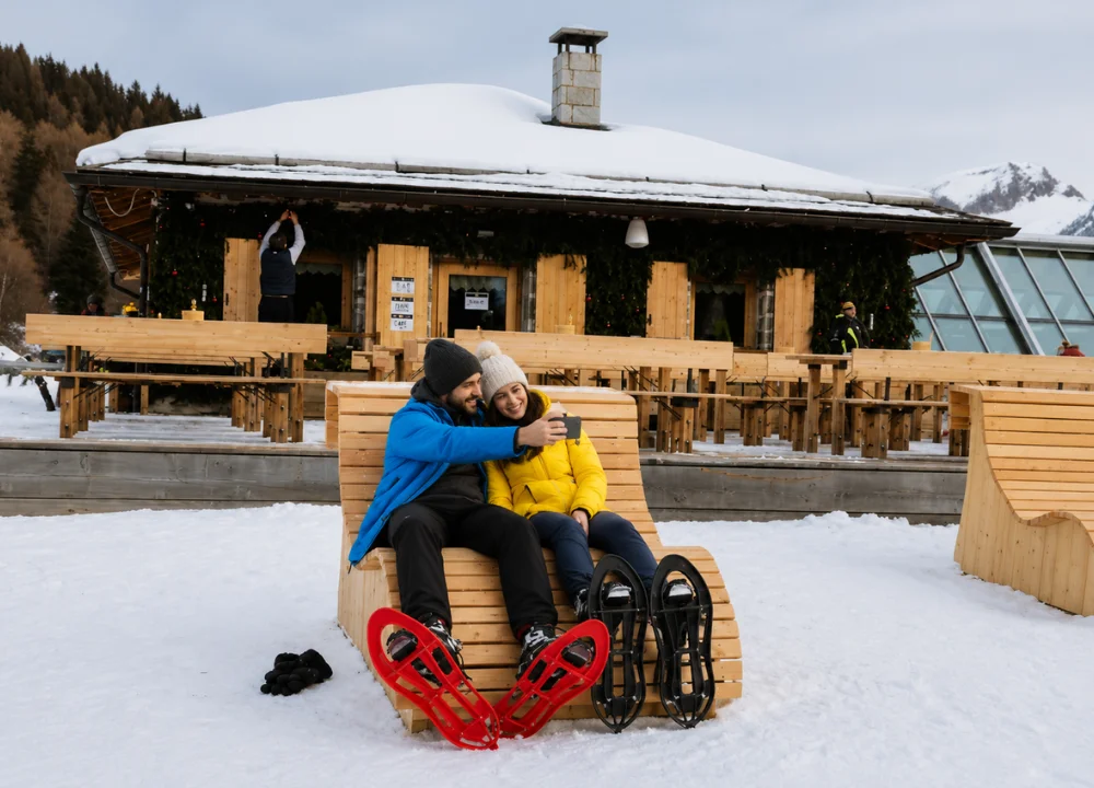 Ciaspolata guidata di mezza giornata nelle Dolomiti di Brenta