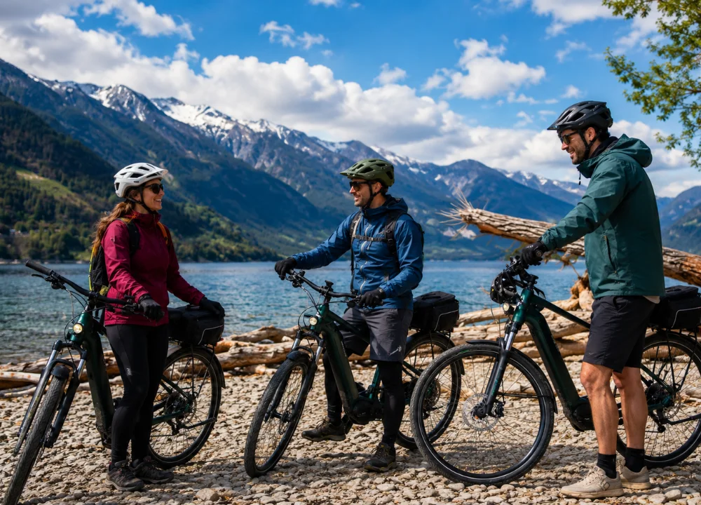 Tour privato in e-bike tra le meraviglie alpine della Svizzera