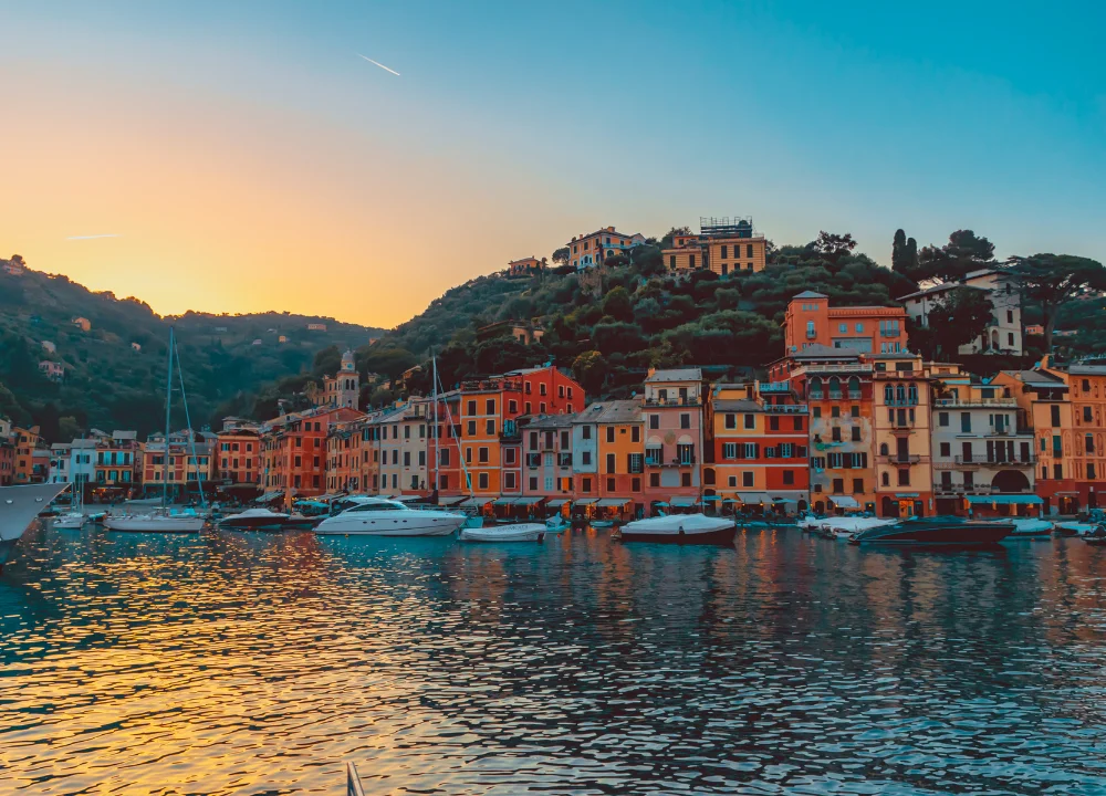 Kayak al tramonto a Portofino con aperitivo locale