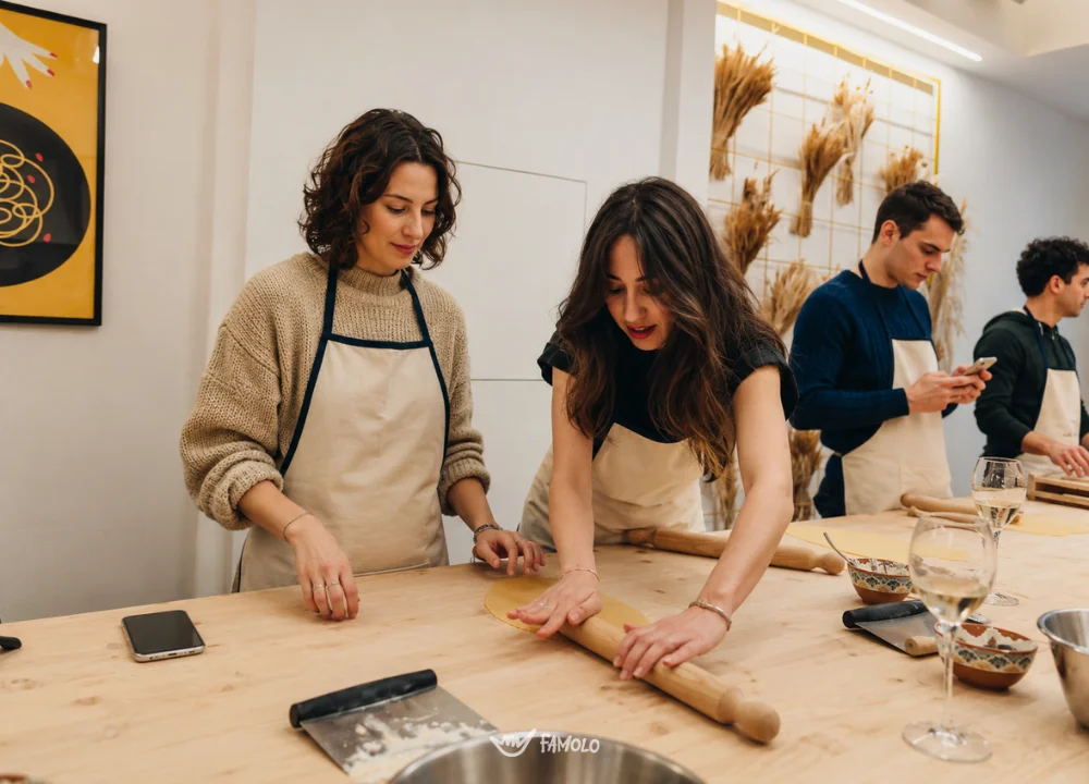 Tour del mercato di Firenze con corso di pasta fresca e pranzo toscano